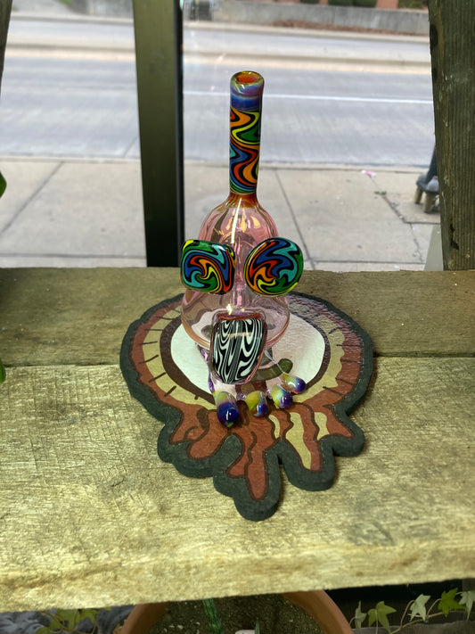 Glass Circus Bigfoot Rainbow Glasses Rig 10mm